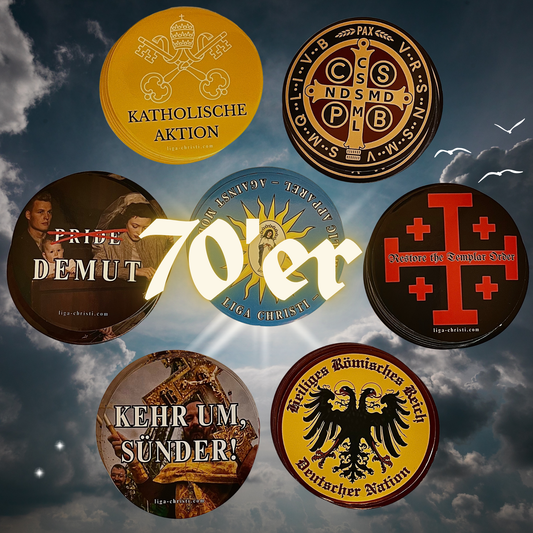 Stickerset I. - 70 Aufkleber Kaplan-Bündel